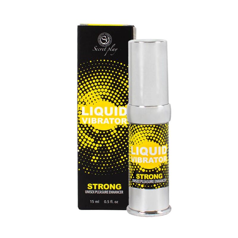 SECRETPLAY – VIBRADOR LÍQUIDO ESTIMULADOR UNISEX STRONG 15 ML