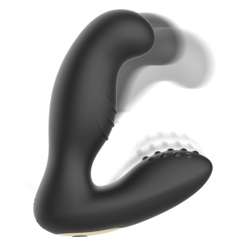 IBIZA – ROTATING AND VIBRATING ANAL MASSAGER REMOTE CONTROL 10 x 3.5 CM