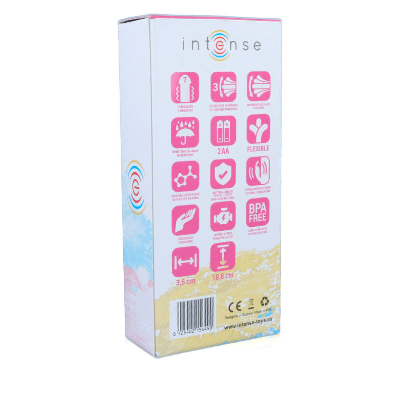 INTENSE – SUSY VIBRADOR OSCILANTE SILICONA RABBIT ROSA