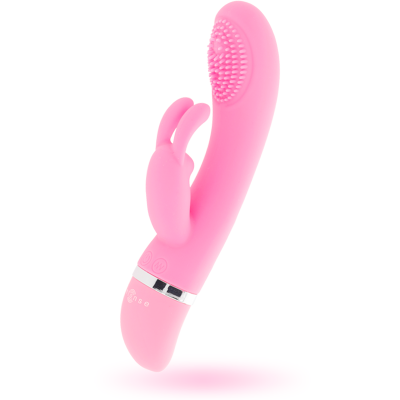 INTENSE – SUSY VIBRADOR OSCILANTE SILICONA RABBIT ROSA