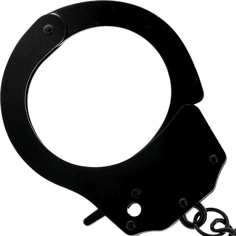 DARKNESS – METAL HANDCUFFS FOR BLACK HANDS