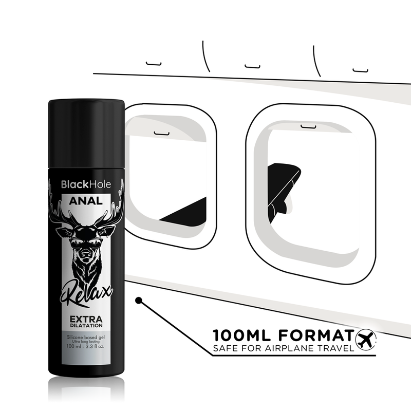 BLACK HOLE – BASE SILICONA CONCENTRADA DILATACIÓN ANAL 100 ML