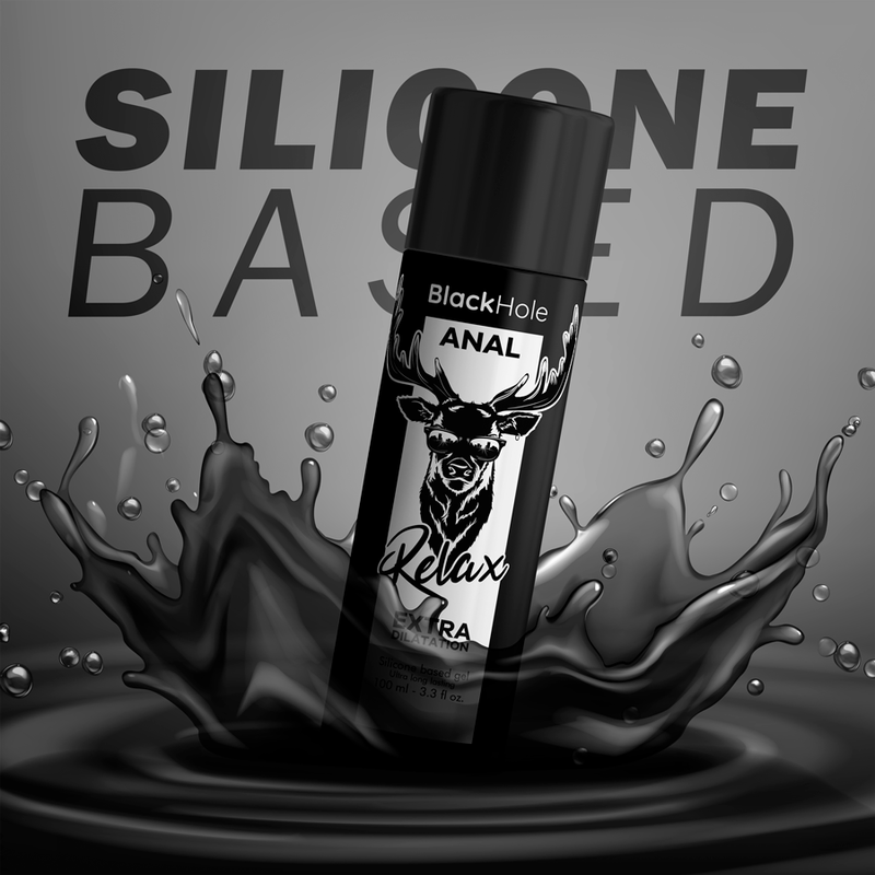 BLACK HOLE – BASE SILICONA CONCENTRADA DILATACIÓN ANAL 100 ML