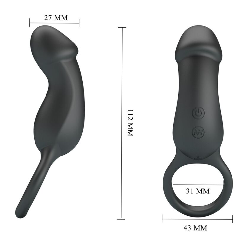 PRETTY LOVE – COMES WITH VIBRATING RING WITH BLACK STIMULATOR