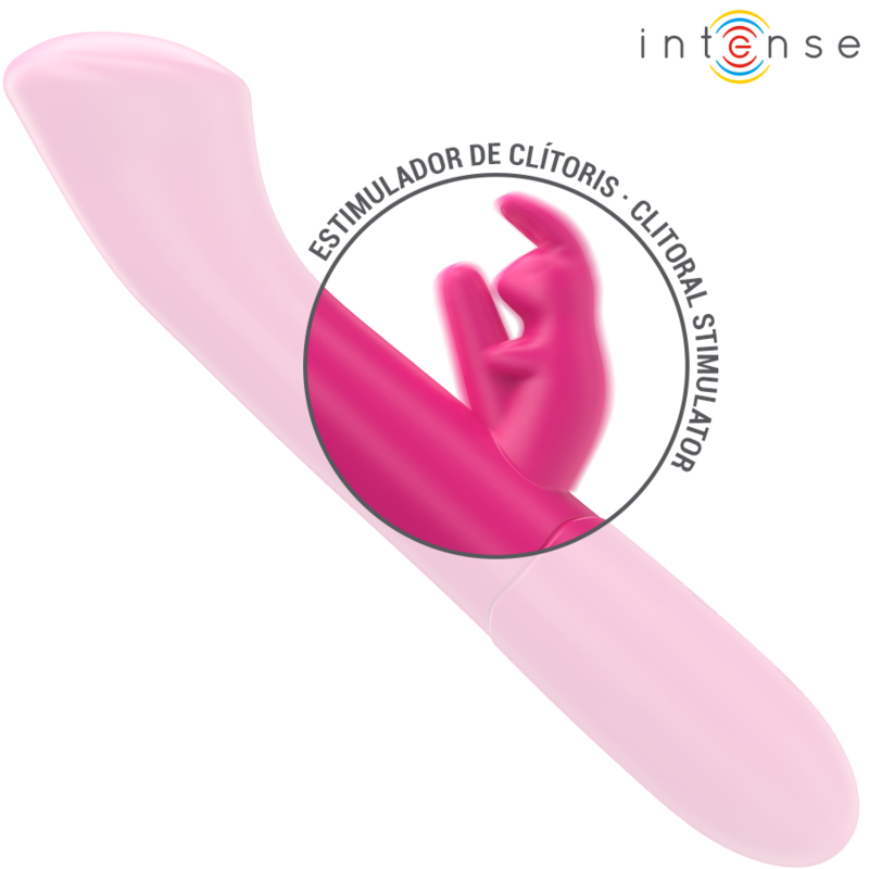 INTENSE – JULIETA RABBIT VIBRATOR 18.6 CM 10 VIBRATIONS PINK