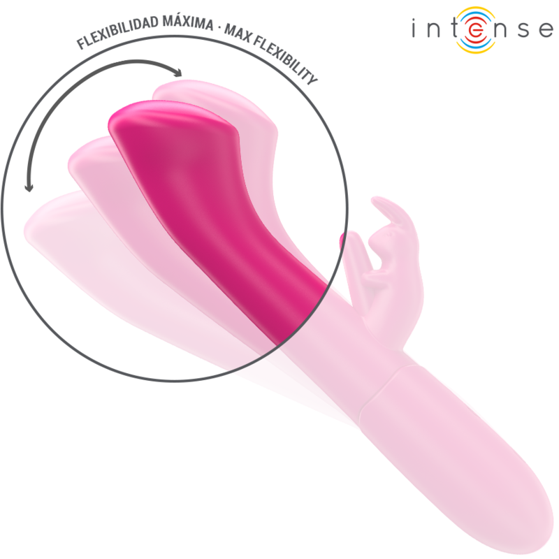 INTENSE – JULIETA RABBIT VIBRATOR 18.6 CM 10 VIBRATIONS PINK