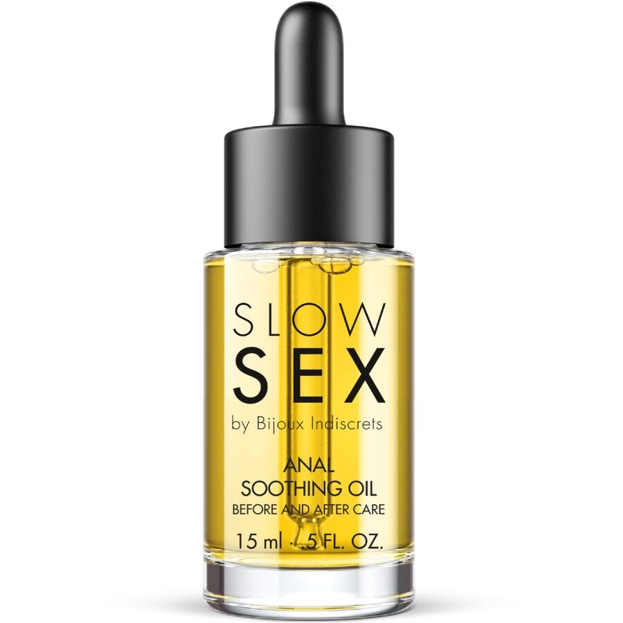 BIJOUX INDISCRETS – SLOW SEX ACEITE ANAL CALMANTE 15 ML