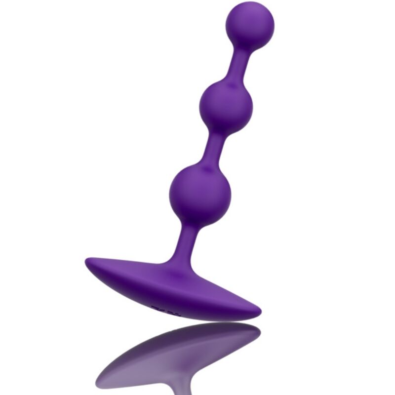 ROMP – AMP PURPLE BOLAS ANALES FLEXIBLES DE SILICONA 12,5 CM MORADO