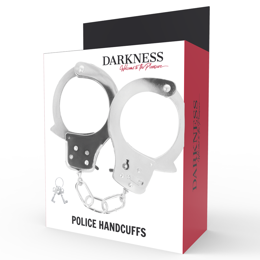 DARKNESS - HANDCUFFS METAL HANDS WITH KEYS