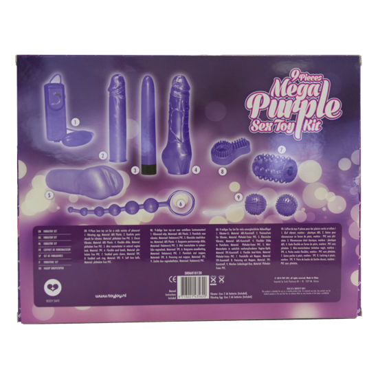 TOYJOY – JUST FOR YOU MEGA PURPLE SEX TOY KIT