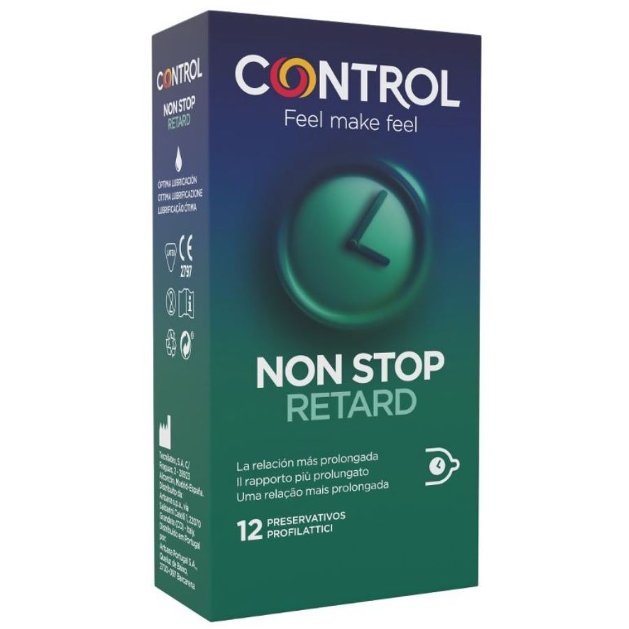 CONTROL – NON STOP RETARD PRESERVATIVOS 12 UNIDADES