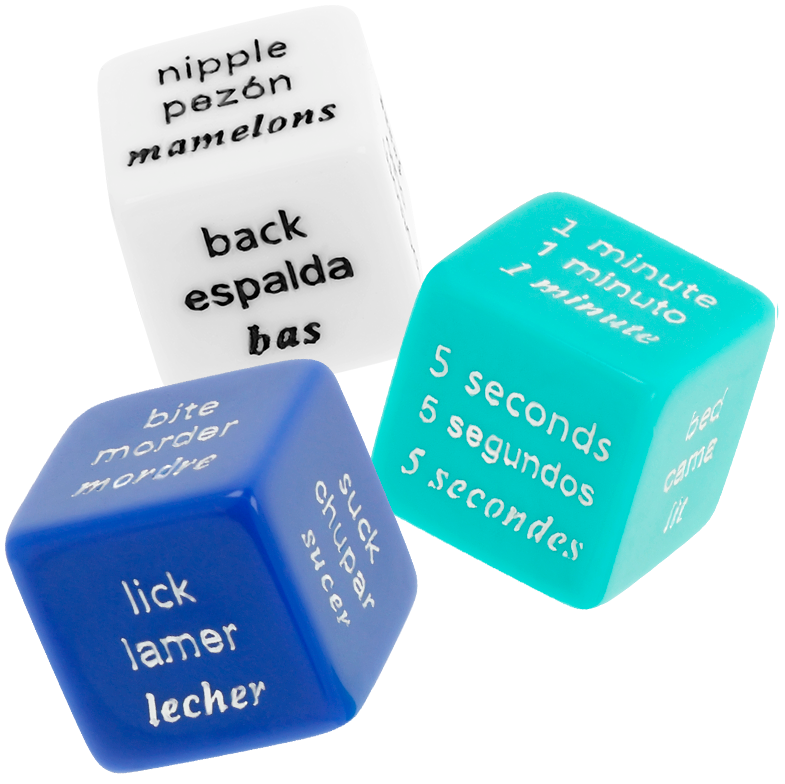 WATERFEEL – JUEGO DE DADOS ERÓTICOS ES/FR/EN